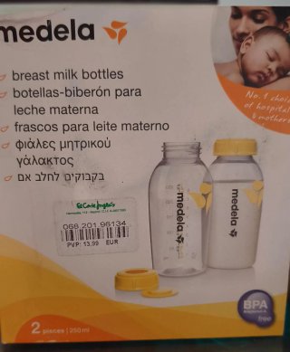 Medela Biberones Leche Materna 2uds