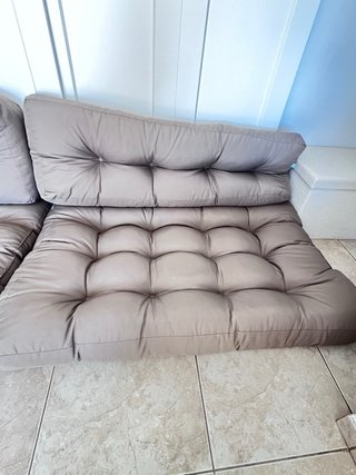 Cojines exterior Palet Chill Out Beige/Gris