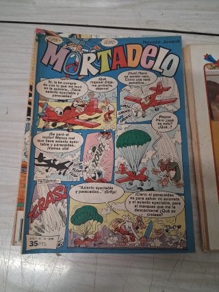 Lote ,Mortadelo, Zipi Zape , Pulgarcito ,Jaimito