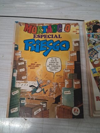Lote ,Mortadelo, Zipi Zape , Pulgarcito ,Jaimito