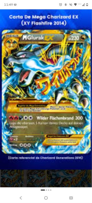 Carta Pokémon Mega Charizard EX Flashfire 2014