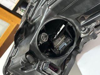 Faros VW Golf 6 Negro DRL