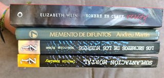Lote 4 Libros Misterio y Thriller