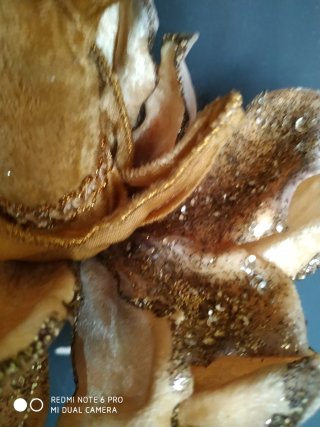 Hada de Navidad Dorada