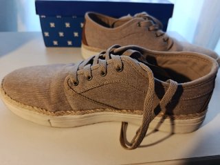 Zapatos casuales beige/marrón talla 39