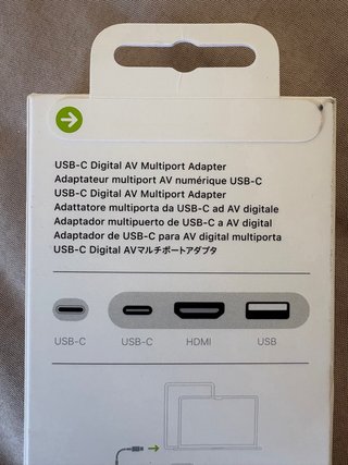Adaptador Apple USB-C a HDMI Multiport