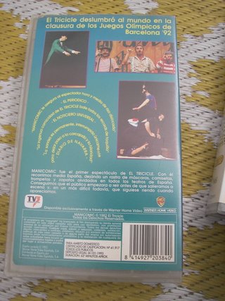 LOTE VIDEO HUMOR IN VHS
