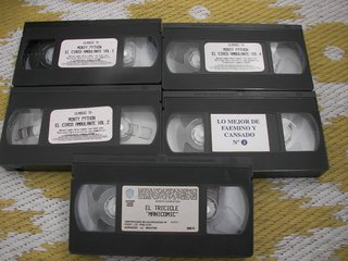 LOTE VIDEO HUMOR IN VHS