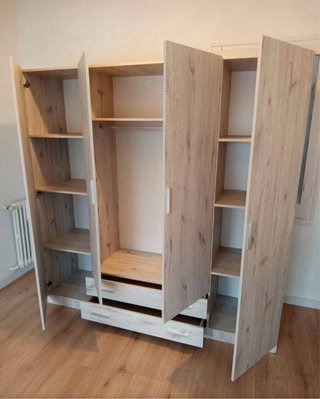 Armario modular madera