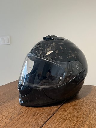 Casco Scorpion EXO-1400 Onyx Carbon Air - Talla S