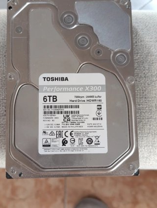 Disco Duro Toshiba Performance X300 6TB