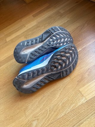 Deportivas Trail Nike Azules y Rojas
