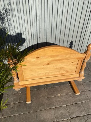 Cabecero y pie de cama madera maciza