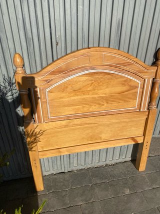 Cabecero y pie de cama madera maciza