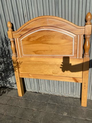 Cabecero y pie de cama madera maciza