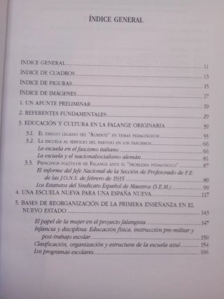 La escuela azul de Falange Española de las JONS