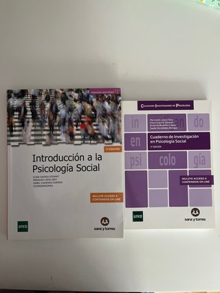 Introducción a la psicología social UNED