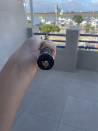 Caña de pesca y funda de caña