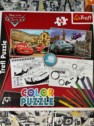 Lote 3 Puzzles Disney Cars, Catalunya, Educa