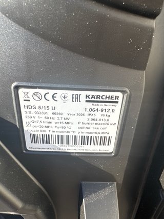 Hidrolimpiadora Karcher HDS 5/15 U