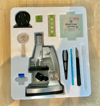 Set Microscopio Infantil Moses 900x