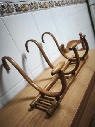 Perchero de madera antiguo REBAJADO
