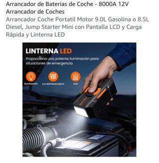 Arrancador de Coche Pmupucity JN-8166
