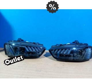 OL FAROS AUDI A4 B8 12-15 XENON + LED DINÁMICO NEGRO R01214