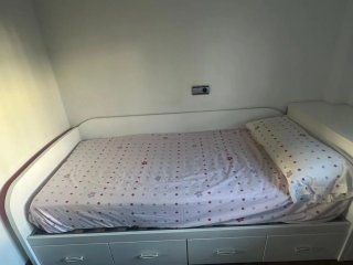 Cama individual con colchón