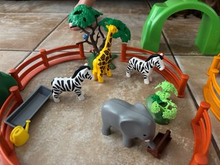 Playmobil Granja y Zoo con animales, figuras ycasa