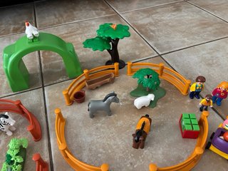 Playmobil Granja y Zoo con animales, figuras ycasa