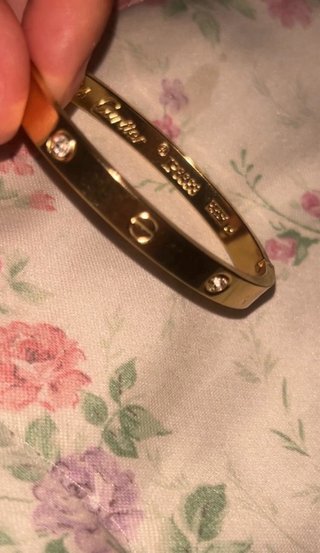 Pulsera Cartier 750 14k Oro