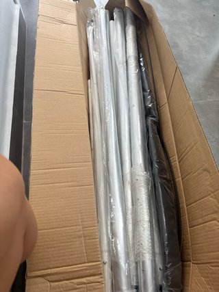 Toldo Retráctil Gris 200cm