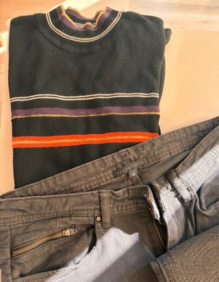 Lote Ropa: Camiseta Zara ,Jersey y Pantalón