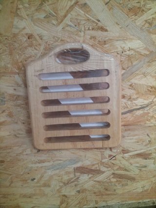 Tabla salvamanteles de madera