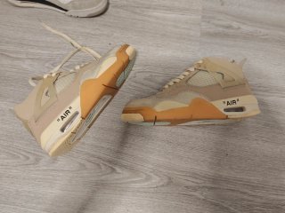 Jordan T39 Beige/Blanco (2 pares)