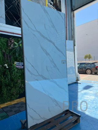 Placa decorativa Mármol Blanco Brillo