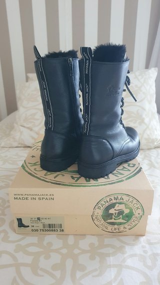 Botas Panama Jack Negras Talla 38
