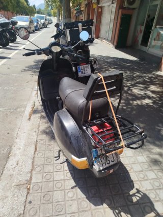 LML Star 125 Vespa PX Negra con embargo