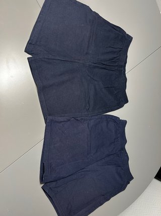 Pantalón corto chándal azul marino Talla 12-13