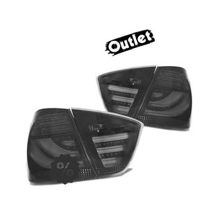 OL PILOTOS LED BMW E90 05-08 AHUMADO NEGRO LED BAR R011013C2