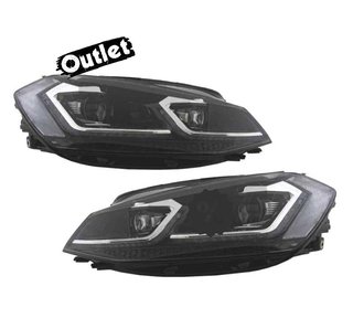 OL FAROS FULL LED DINAMICOS VOLKSWAGEN VW GOLF 7.5 17-19 LOO