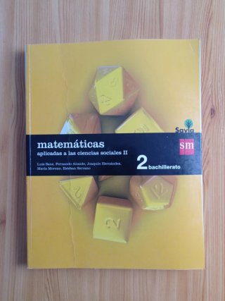 Matemáticas aplicadas a las ciencias sociales I...