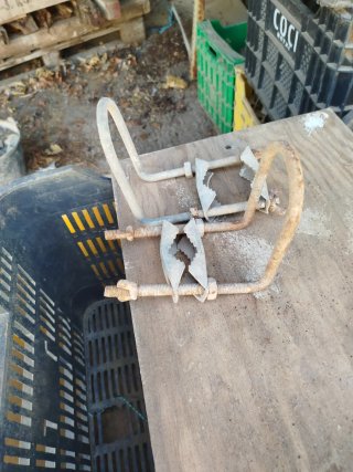 Abrazadera para andamio