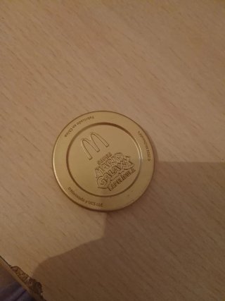 2  Moneda Dorada Super Mario Galaxy McDonald's