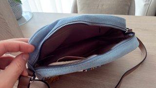Bolso Vaquero Patchwork Multicolor