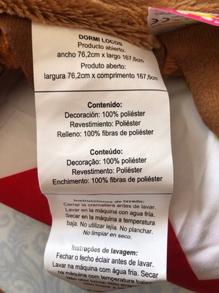 Saco dormir infantil Dormilocos erizo nuevo