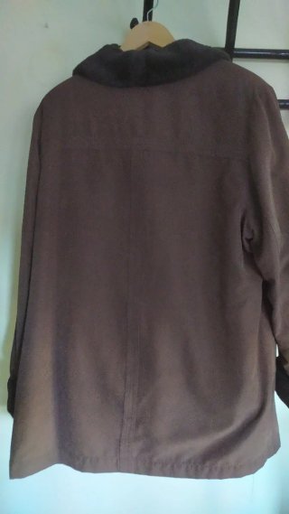 Abrigo mujer marrón FSH talla 52