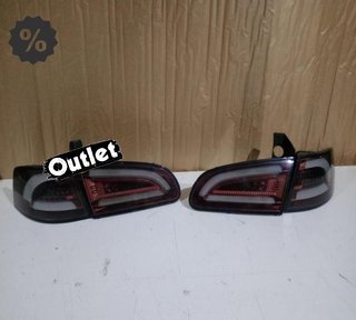 OL PILOTOS LED BAR SEAT IBIZA 6L 02-08 ROJO AHUMADO R148873C