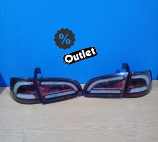 OL PILOTOS LED BAR SEAT IBIZA 6L 02-08 ROJO AHUMADO R148873C